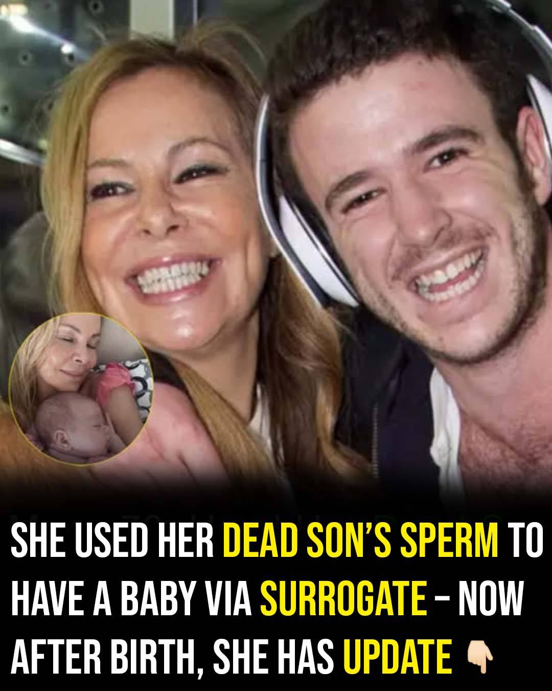 Woman shares update after using dead son’s sperm to have his baby