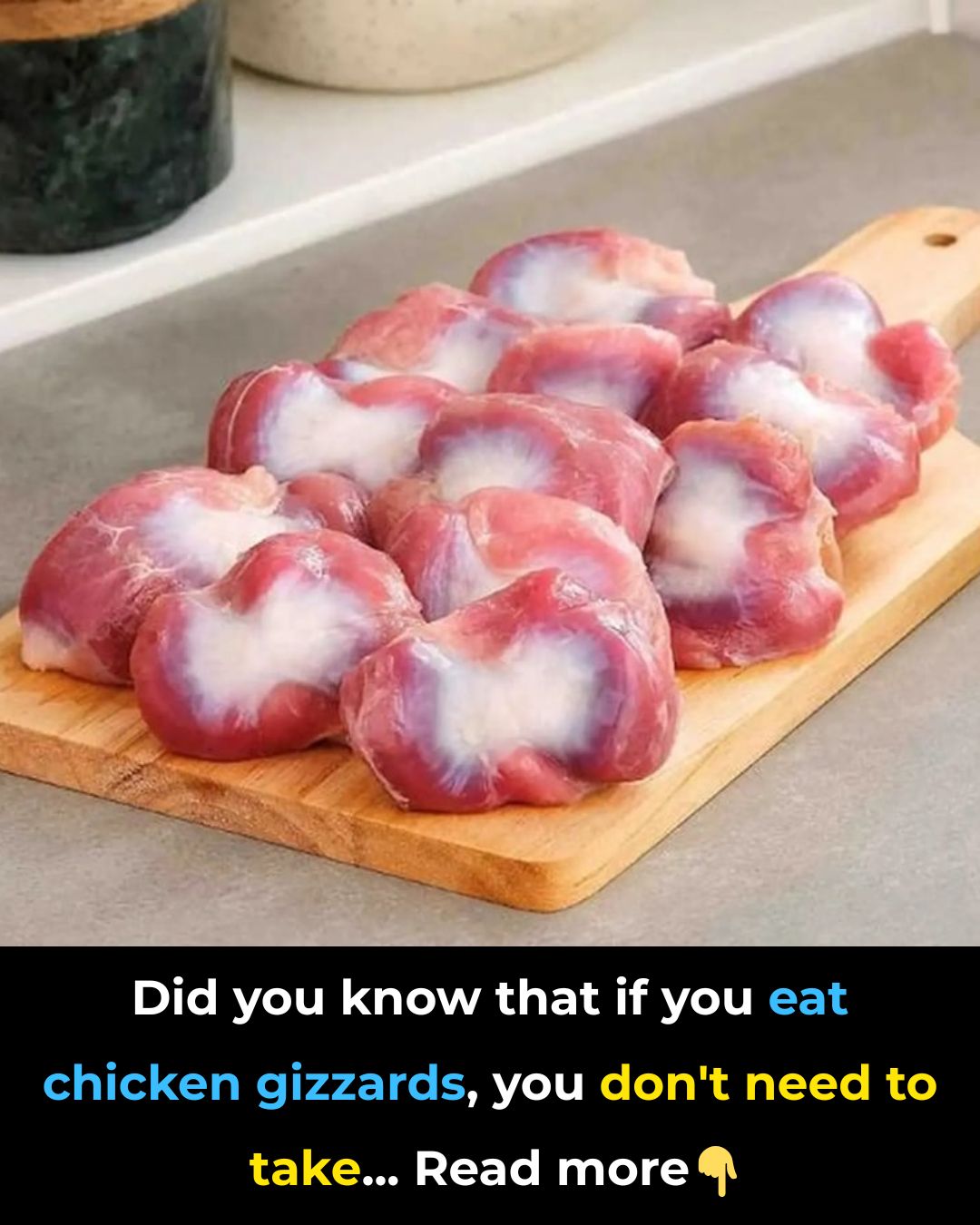 Here’s a surprise: chicken gizzards might replace your need for…