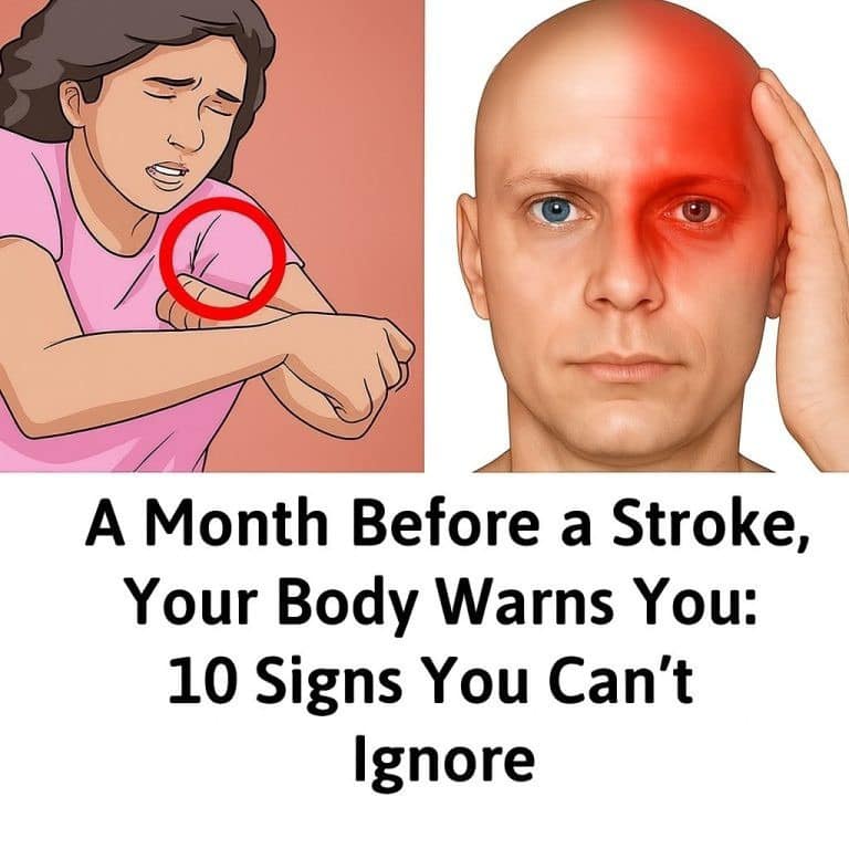 A month before a stroke, your body warns you: 10 signs not to ignore…