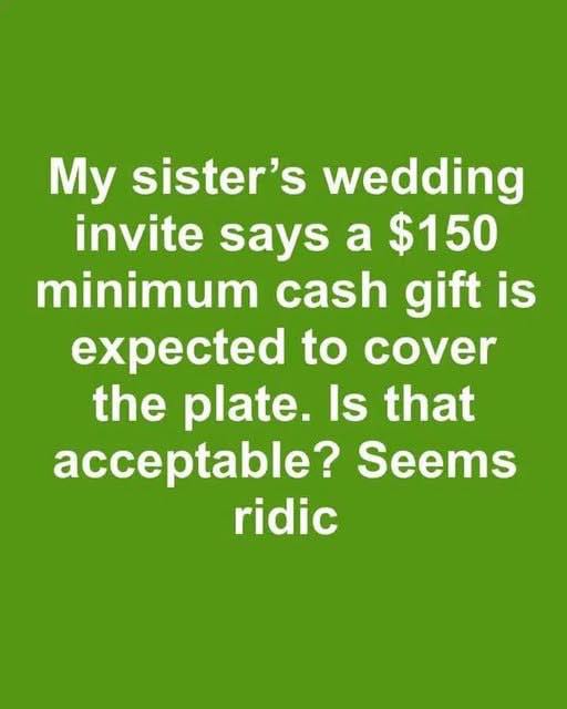 Is It Rude to Ask Wedding Guests for a Minimum Cash Gift