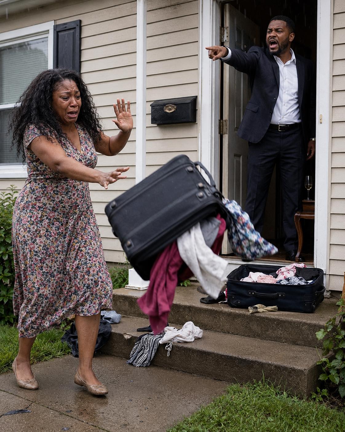 My husband threw me out on the street after inheriting 75 million, believing I was a burden. But as the lawyer read the final clause, his triumphant smile turned into a face of panic.