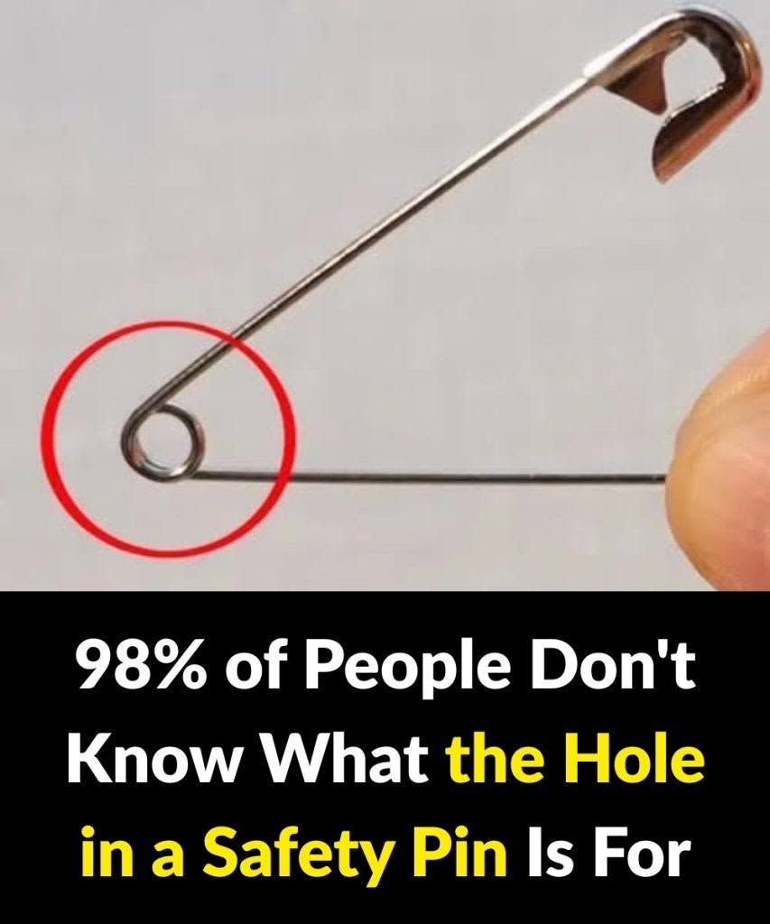 What’s the Purpose of That Tiny Hole in a Safety Pin?