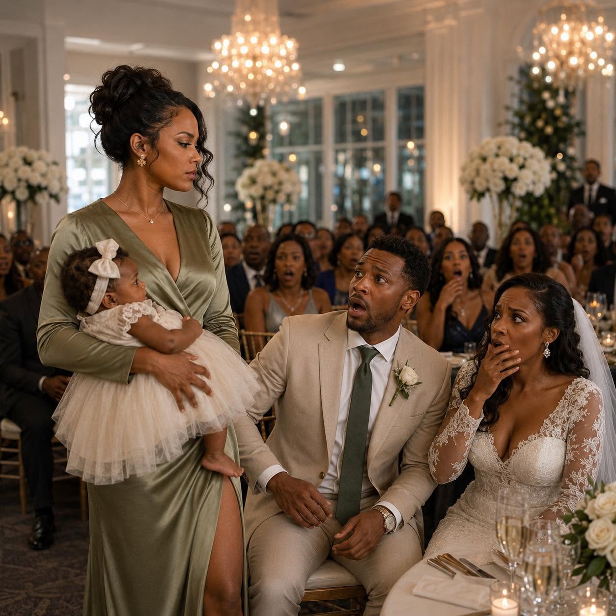 Eight months after the divorce, my phone buzzed with his name. “Come to my wedding,” he said, smug as ever. “She’s pregnant—unlike you.” I froze, fingers tightening around the hospital sheet.