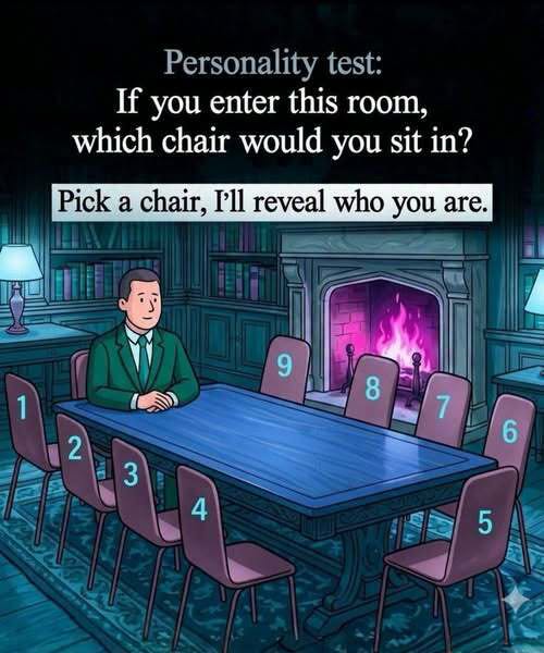The question “Where will you sit?” seems simple but can shape social experiences at a table. Seat choices influence conversations, comfort, and interaction with others. Throughout history shared meals have symbolized connection and community. Whether sitting in the center, corner, or head of the table, what truly matters is presence, openness, and the willingness to connect. 🍽️
