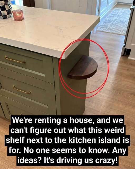 What Is a Kitchen Island Shelf Used For?