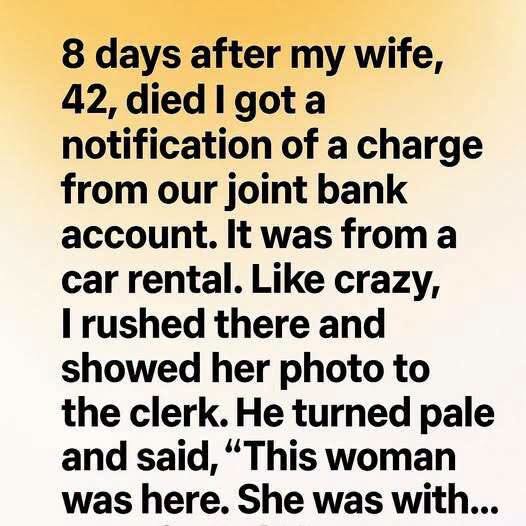 An Ordinary Notification, an Impossible Charge, and the Quiet Realization That Grief Doesn’t End on Schedule—How a Single Bank Alert Turned Loss Into Mystery and Taught Me That Love Sometimes Speaks Long After Goodbye