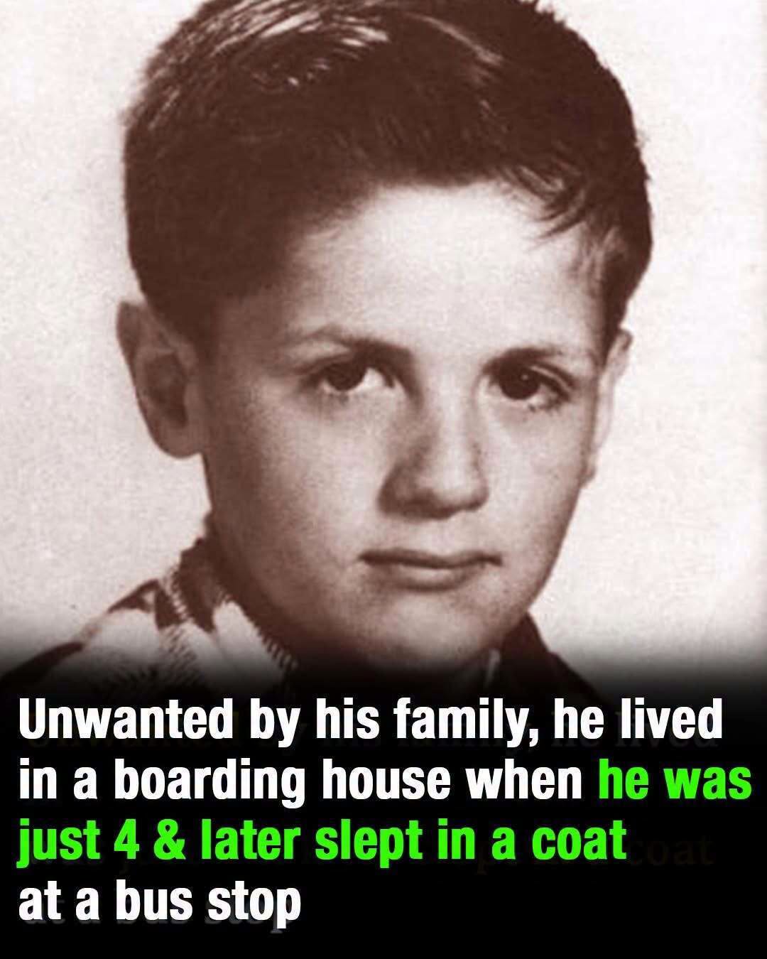 This Hollywood legend was an unwanted child & a coat later saved him — do you recognize him?