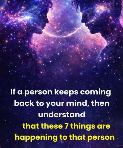 When Someone Keeps Appearing in Your Thoughts
