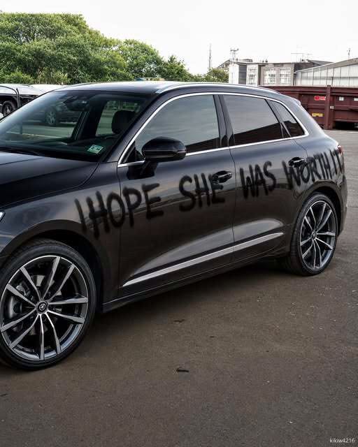 Someone Branded Me a Cheater on My Car Moments After My Wife Heard Our Baby’s Heartbeat, but the Truth Behind Those Cruel Words Changed Everything Forever