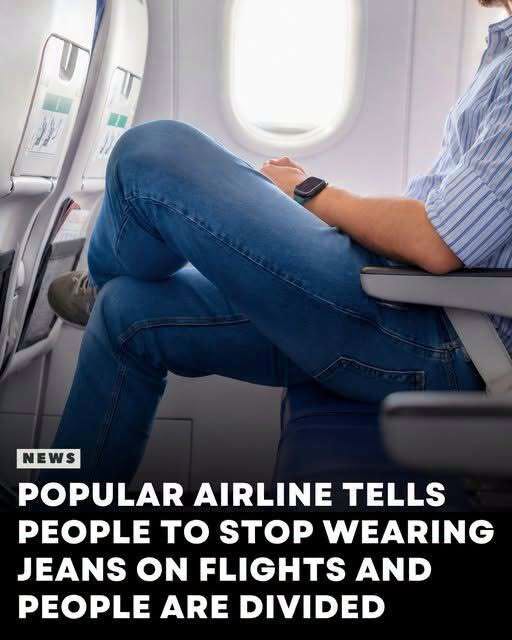 Passengers React as Airline Requests No Jeans on Flights