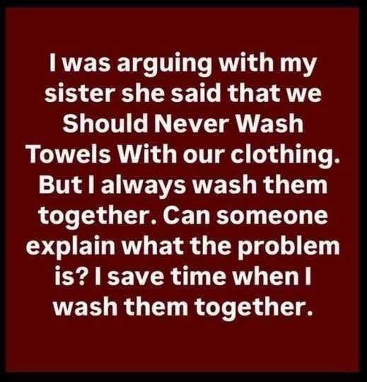 The Truth About Washing Towels and Clothes Together: What You Should Know