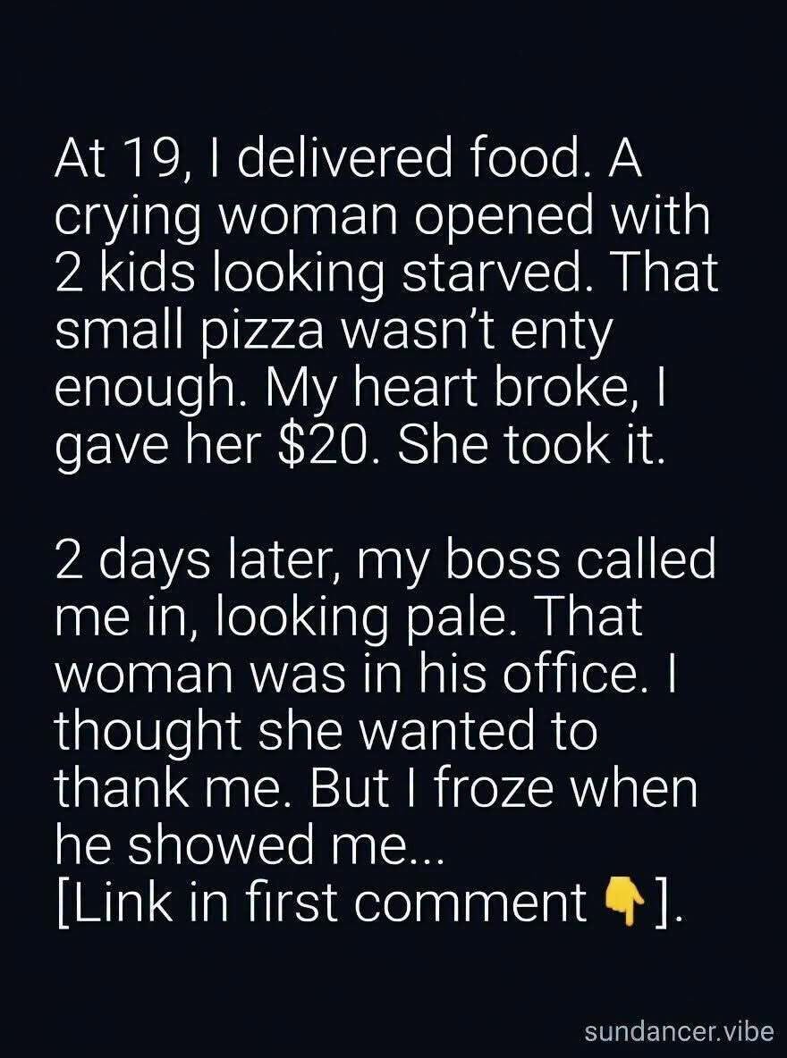 The $20 That Changed Two Lives