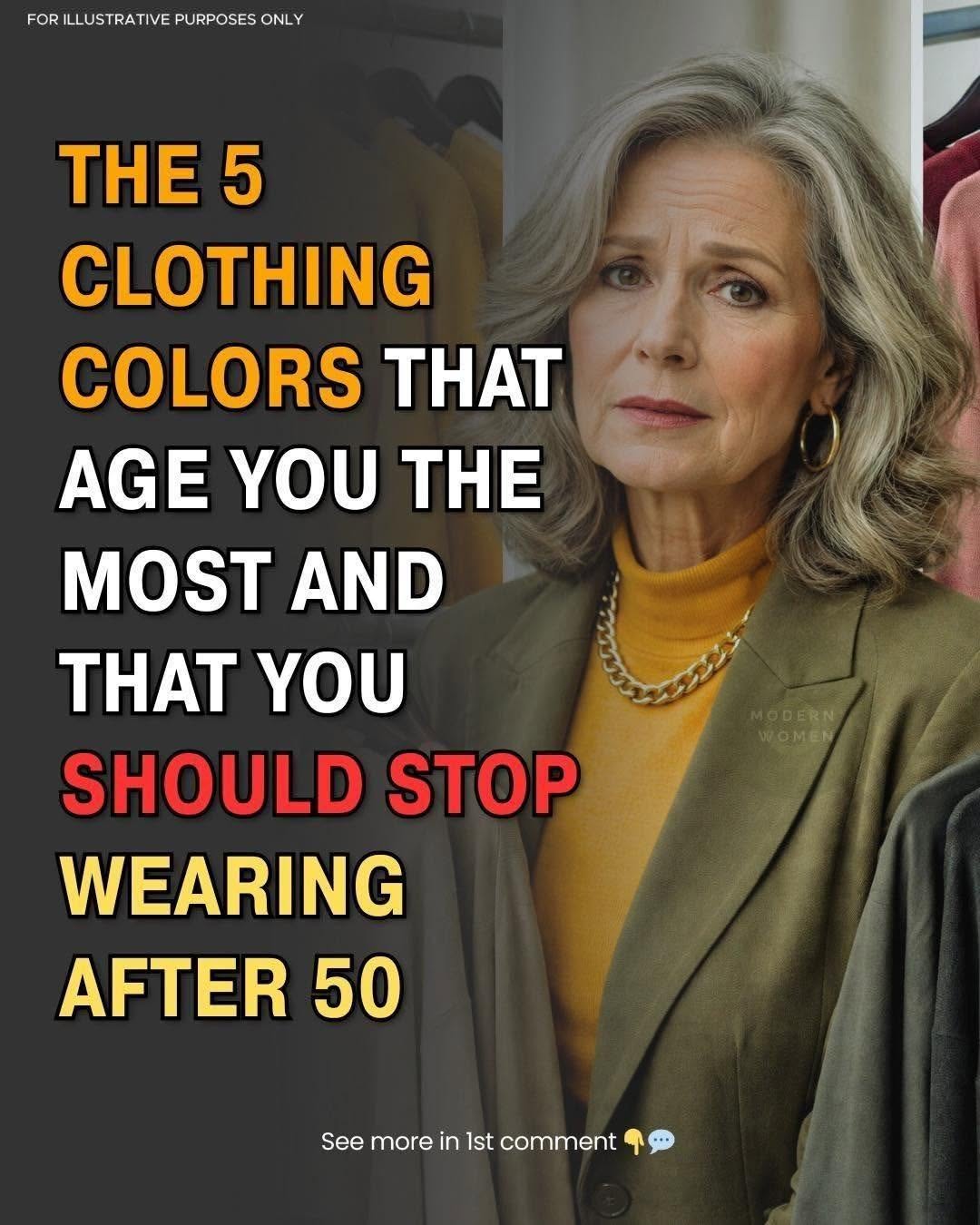 These popular colors might be dulling your glow after 50