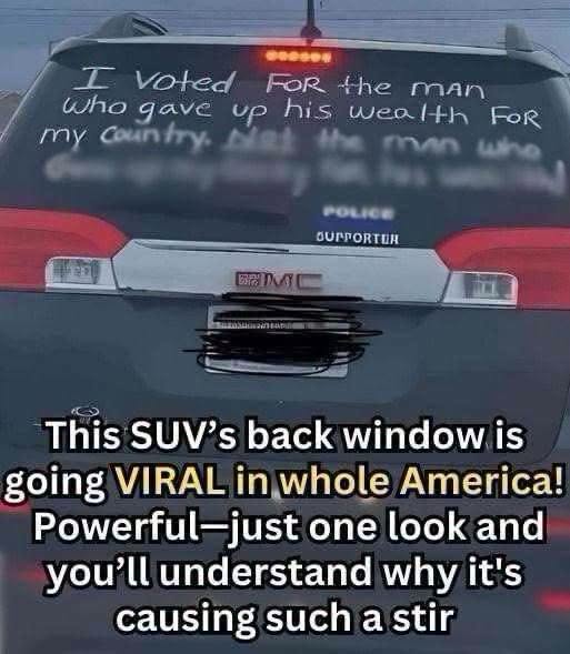 A Heartbreaking Message on a Car Window That Made Everyone Stop and Think
