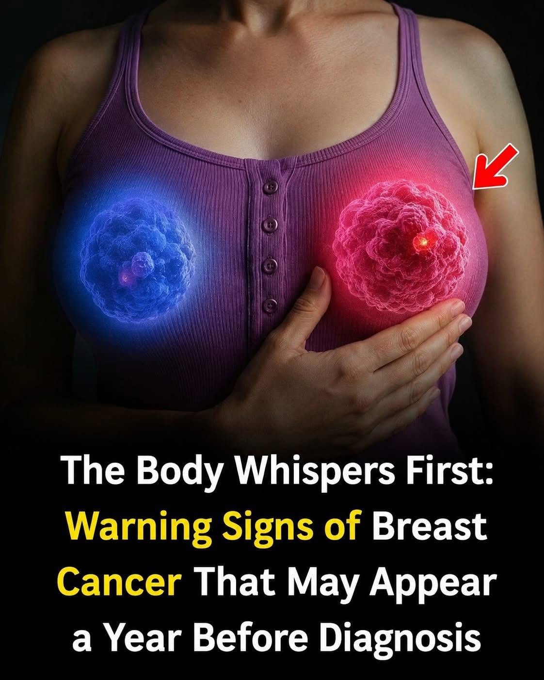 ATTENTION:Bre.ast can.cer: 4 early signs every wome should know