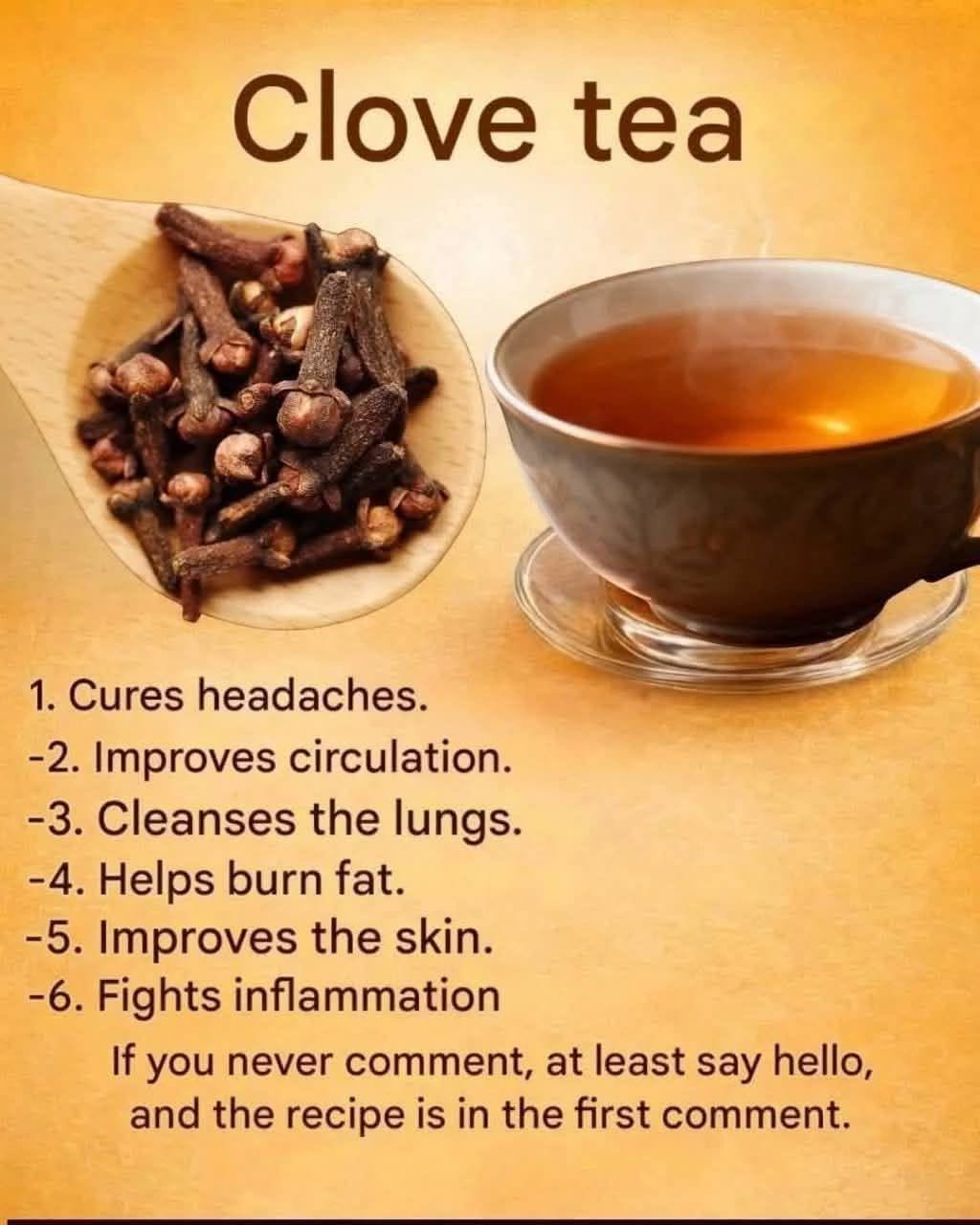 “The Ancient Spice in Your Kitchen: 18 Ways Clove Tea Boosts Health, Metabolism, and Longevity”