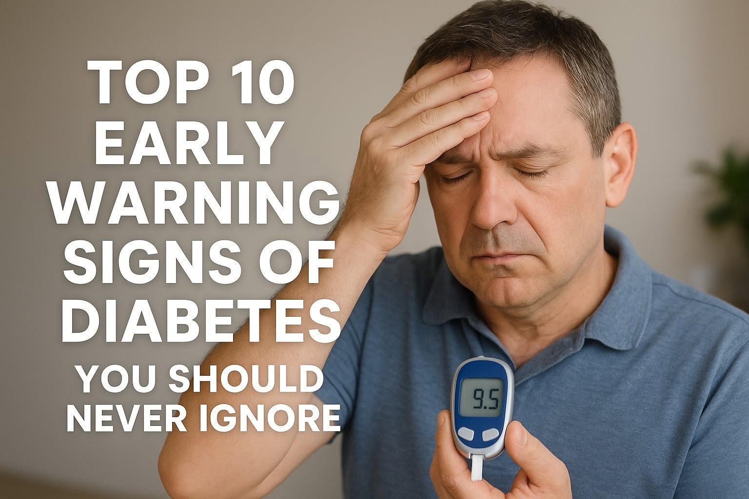 Top 10 Early Warning Signs of Diabetes You Should Never Ignore