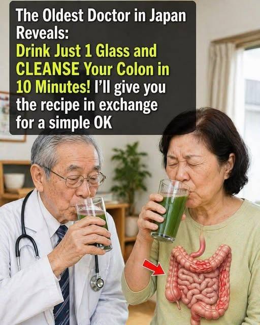 Could This Simple Japanese-Style Green Juice Support a Cleaner Colon and Less Inflamed Abdomen?