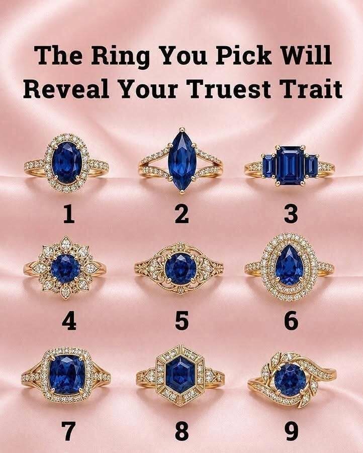 The Ring You Pick Will Reveal Your Truest Traits