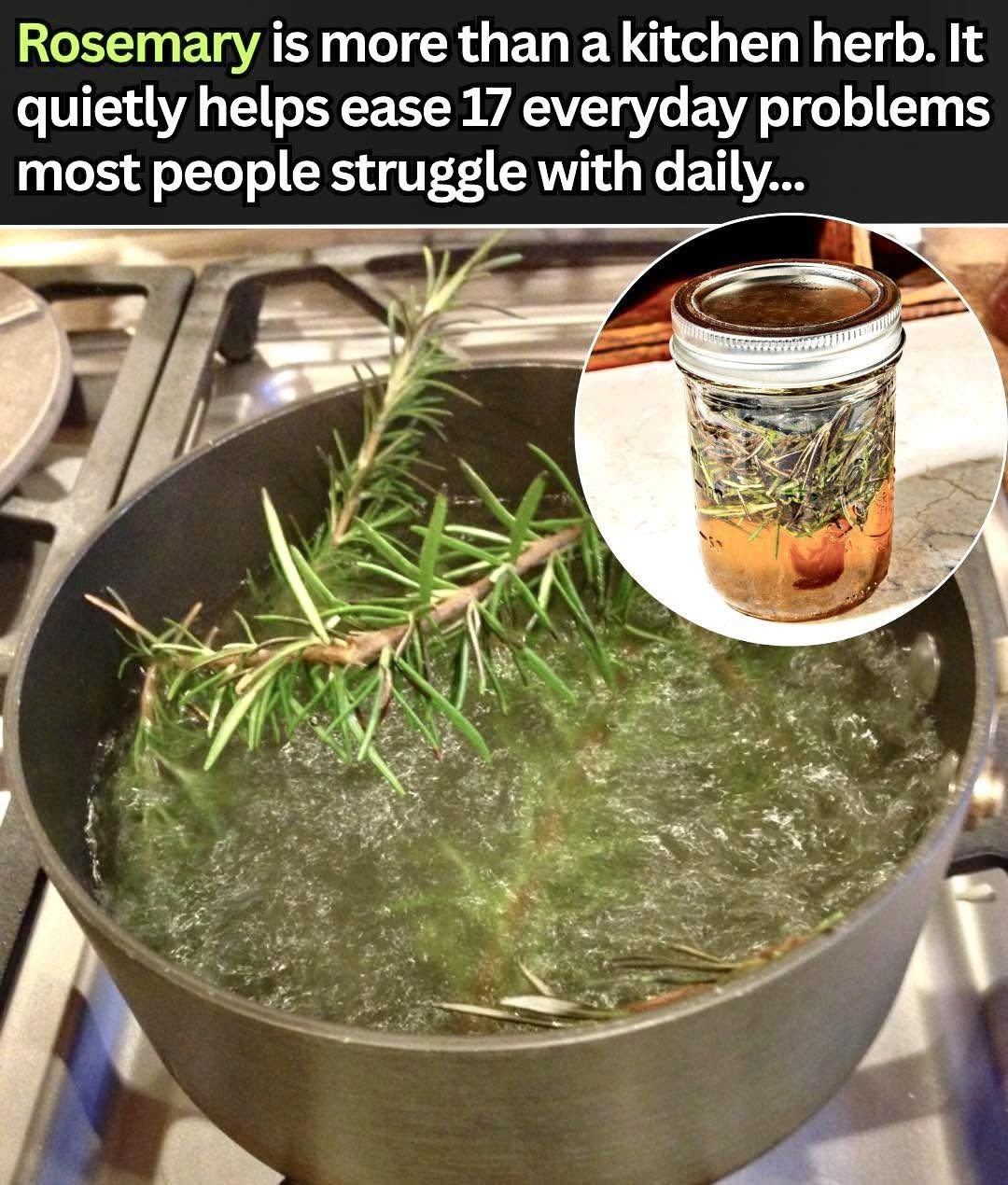 Most People Don’t Realize Rosemary Can Fix These 17 Daily Complaints