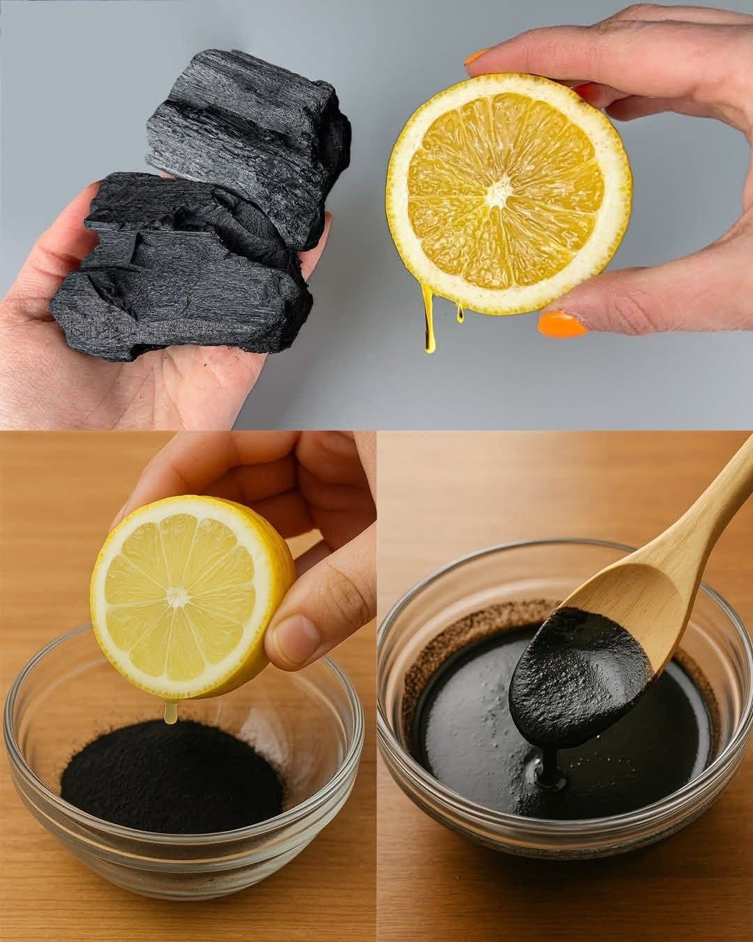 Mix Lemon with Charcoal and Save a Lot of Money