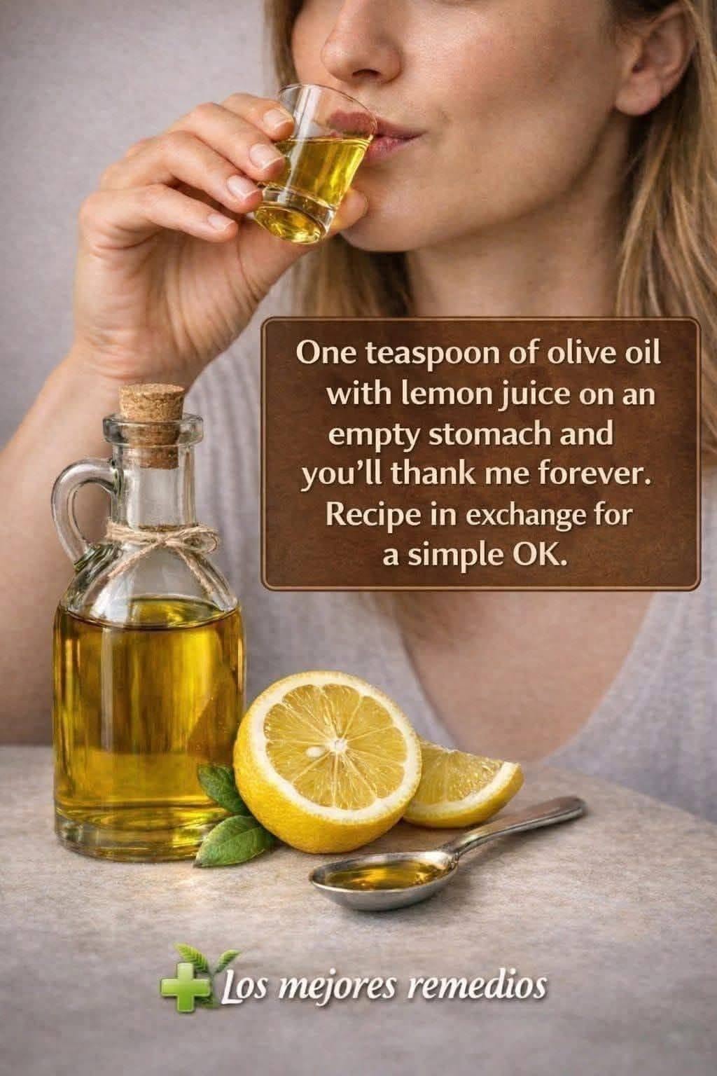 1 Teaspoon of Olive Oil With Lemon Juice in the Morning: A Simple Tradition Worth Knowing