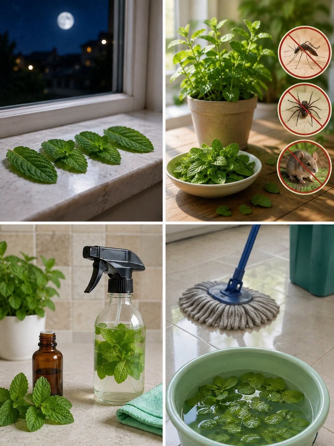 Leave 5 mint leaves on the window before going to bed – here’s why