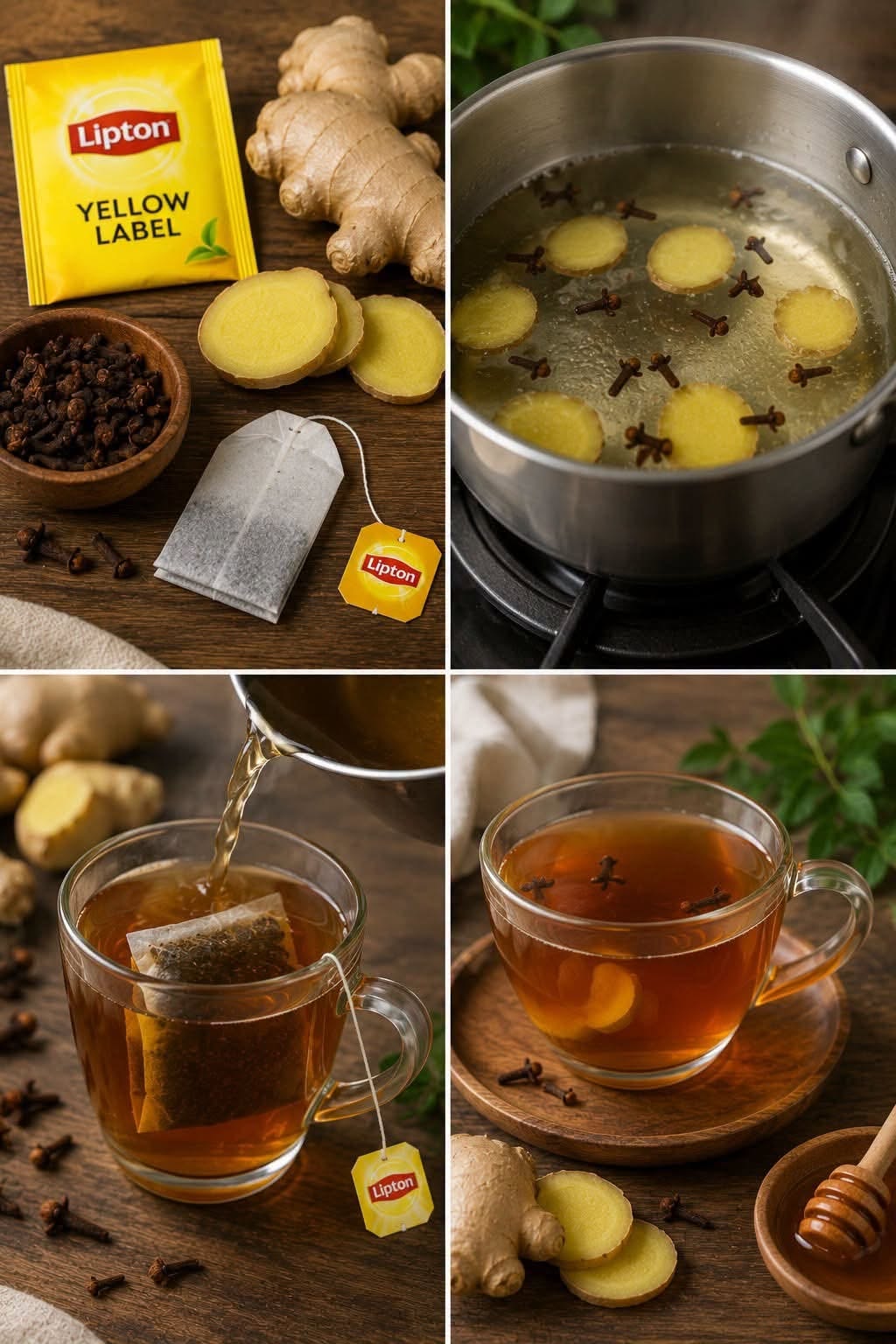 Cloves, ginger and a Lipton tea bag together are worth their weight in gold