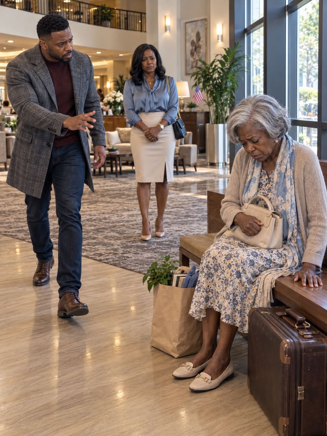 My parents told Grandma they were taking her out to lunch. Three hours later, a nursing facility called me. Her suitcase was sitting in their lobby, and my parents were nowhere to be found.