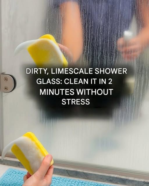 How to Clean and Polish a Glass Shower Enclosure: Use Fabric Softener for a Sparkling Finish