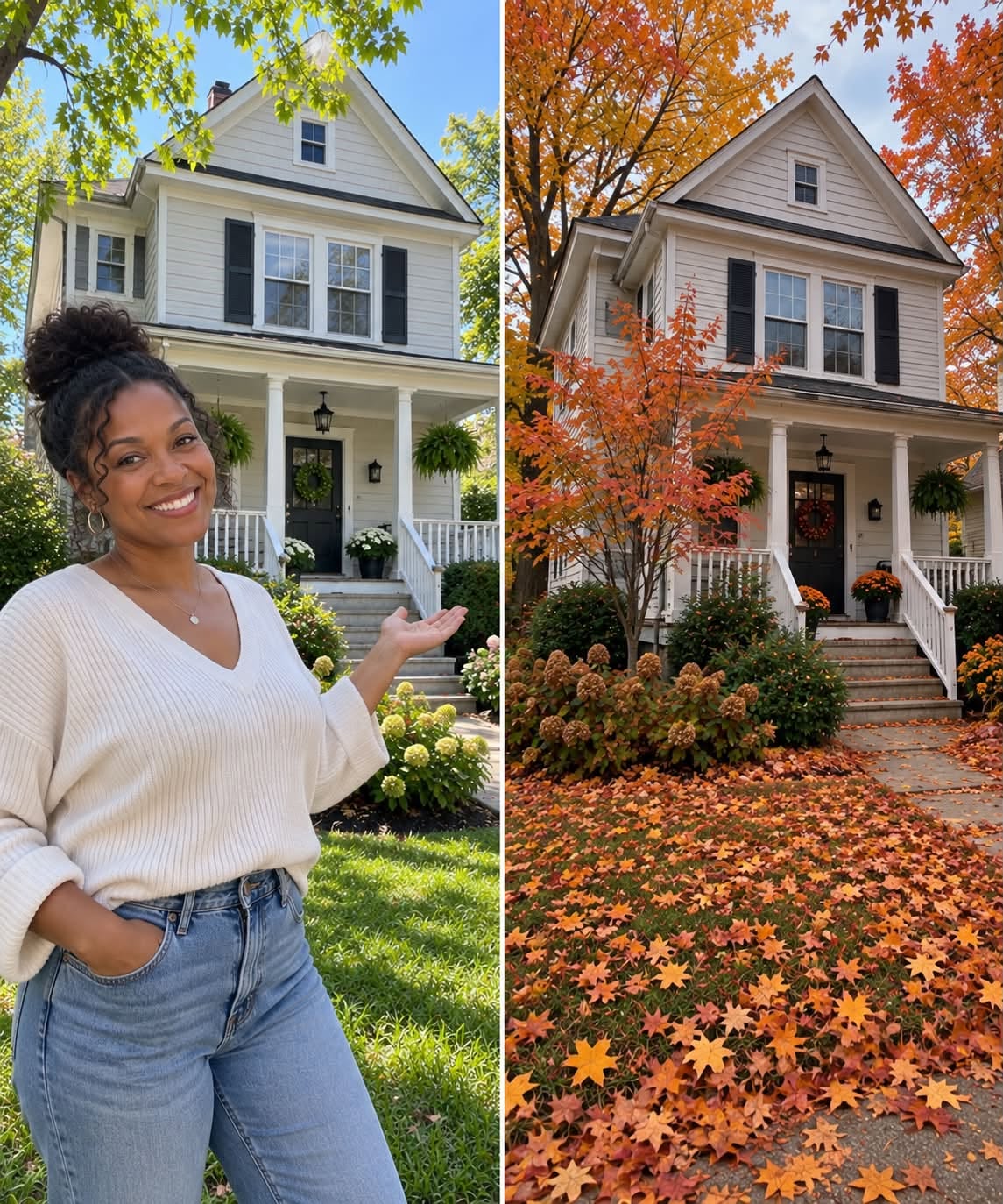 NEIGHBORS HATED THE COLOR OF MY HOUSE AND SECRETLY REPAINTED IT GRAY WHILE I WAS AWAY FOR TWO WEEKS.