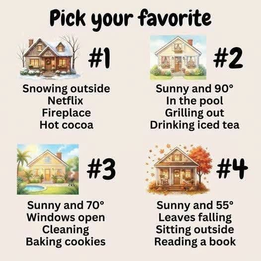 Pick Your Favorite! Which Kind of Day Would You Choose