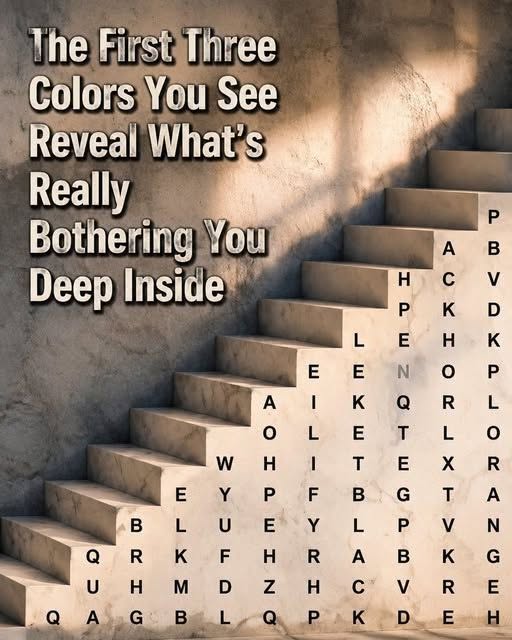 The First Three Colors You See Reveals What’s Really Bothering You Deep Inside