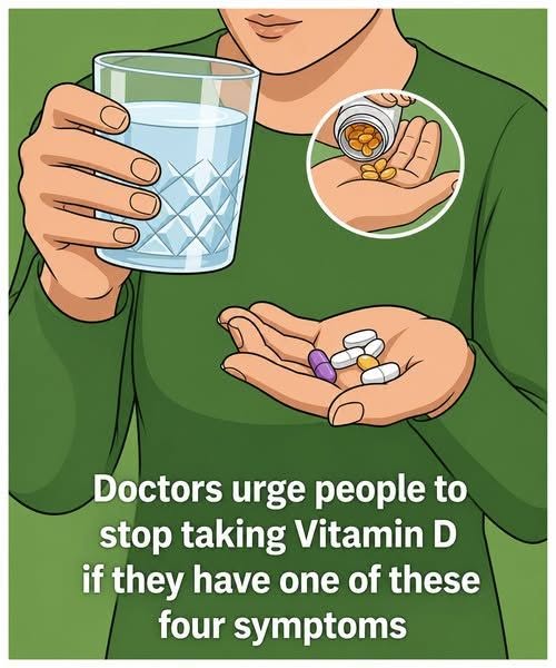 Important Warning from Doctors: Stop Taking Vitamin D Immediately If You Have These 4 Symptoms