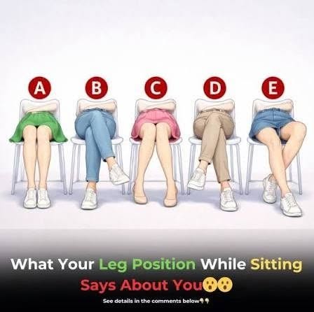 What Your Sitting Position Says About You