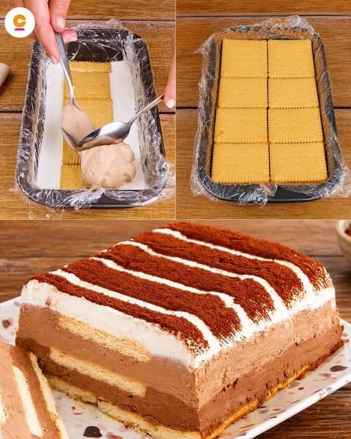 Fresh and Delicious Layered Ice Cream Dessert