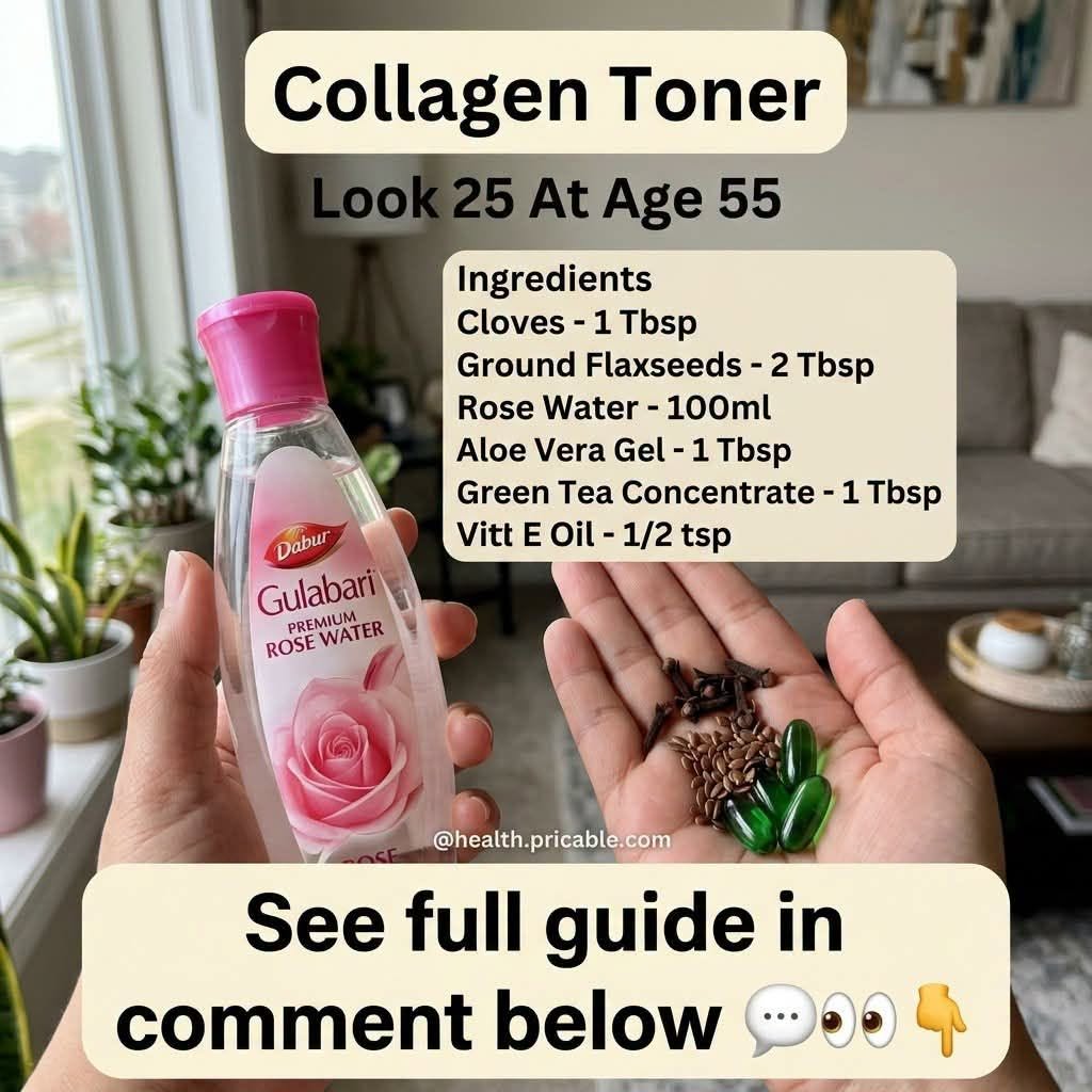 Collagen Toner Spray: A Simple Rose Water + Green Tea Mist You Can Use Twice a Day