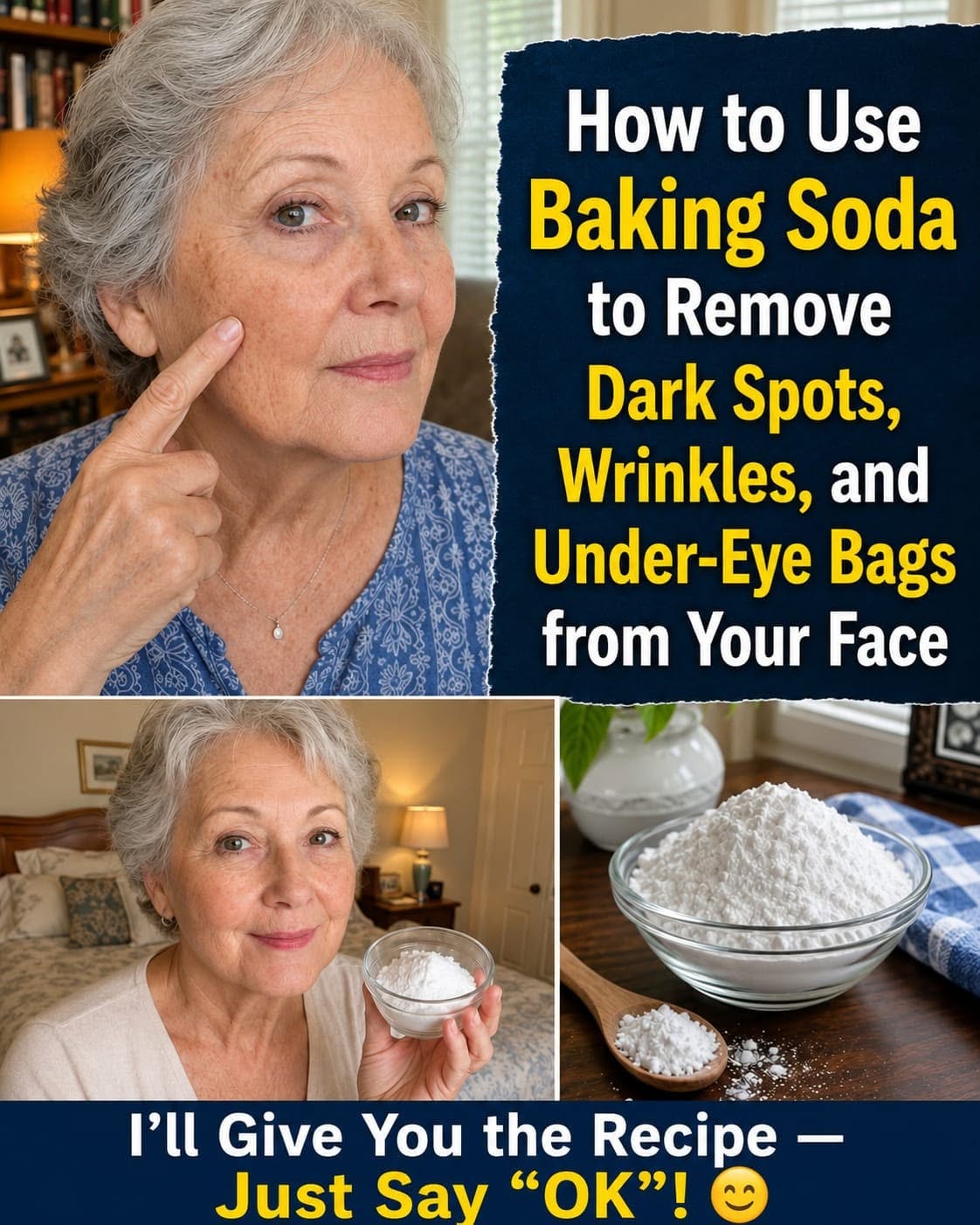 How to Use Baking Soda to Help Reduce Very Dark Spots Naturally…