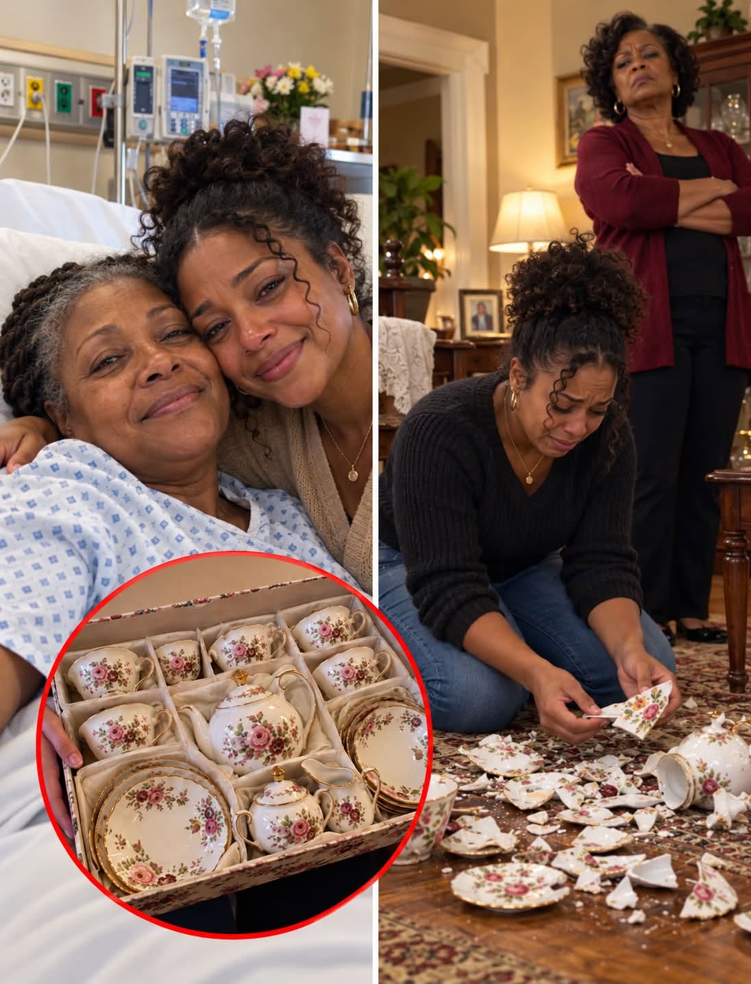 MY MOTHER-IN-LAW "ACCIDENTALLY" SMASHED THE TEA SET MY DEAD MOTHER LEFT ME