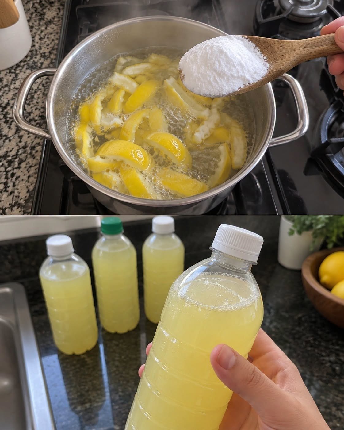 Powerful Homemade Multi-Purpose Cleaner Using Lemon Peels: Save Money and Clean Better
