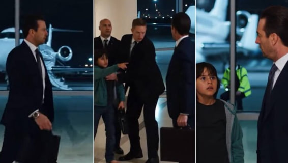 Five Minutes Before Takeoff, a Barefoot Boy Stopped a Billionaire—“Don’t Start the Engines”