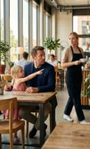 A man went to a café with his little child to spend the evening, but instead he discovered a truth that left him completely astonished
