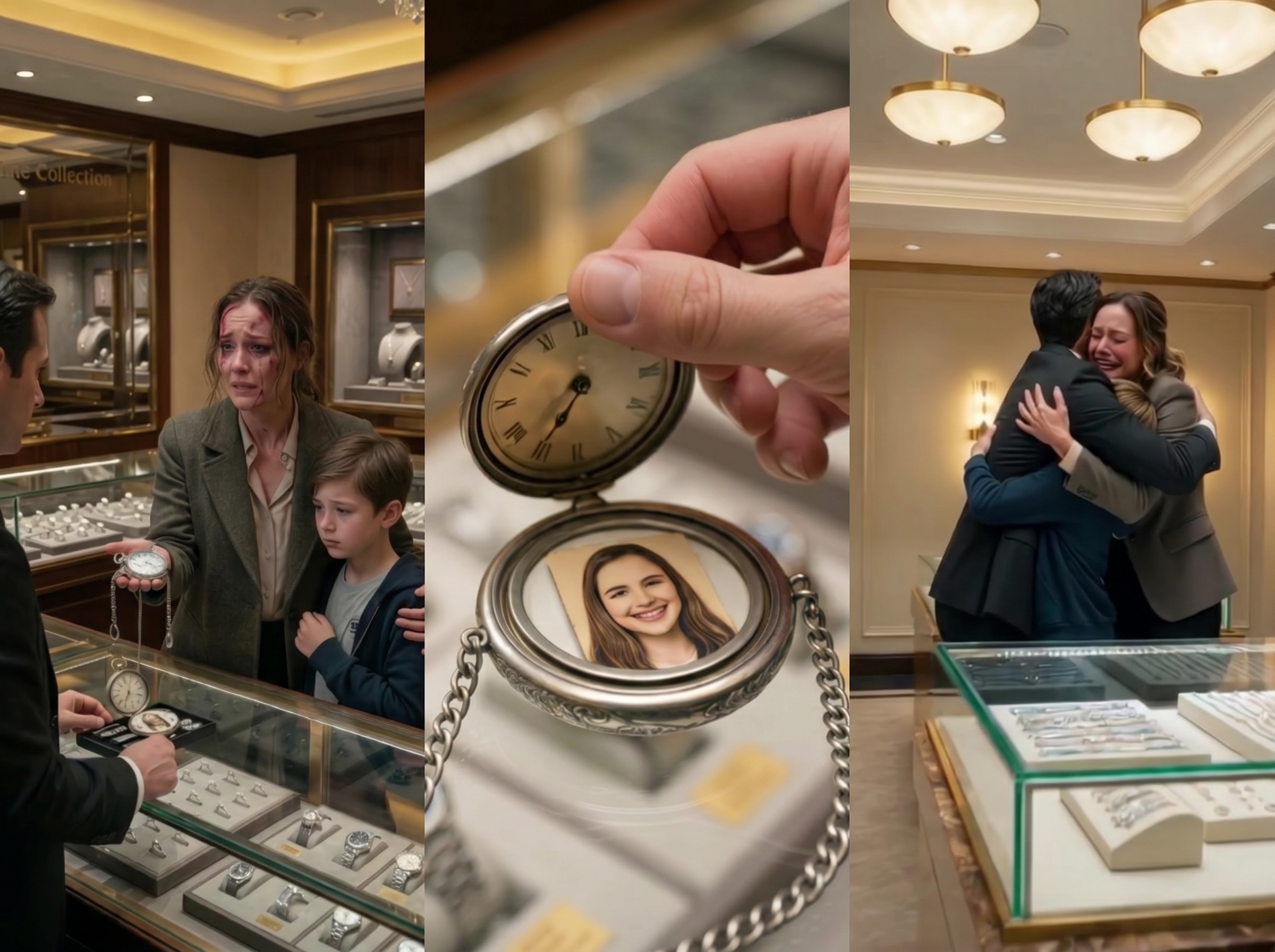 A Starving Woman Begged a Jeweler to Buy Her Old Pocket Watch, but Opening the Lid Triggered an Unbelievable Realization