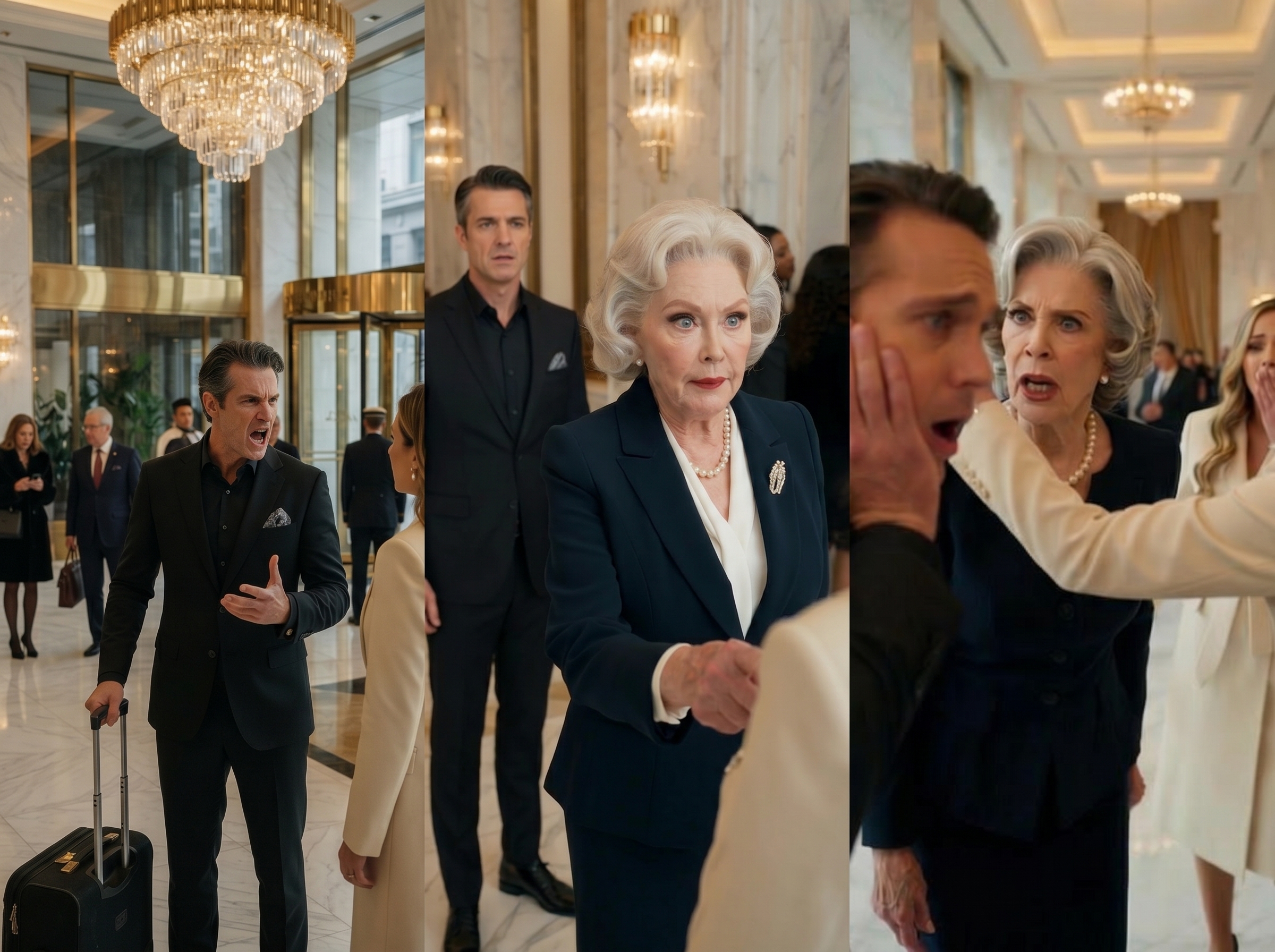 “Throw her out!”—This arrogant husband smirked as his pregnant wife wept, unaware the billionaire owner just saw her heirloom bracelet…