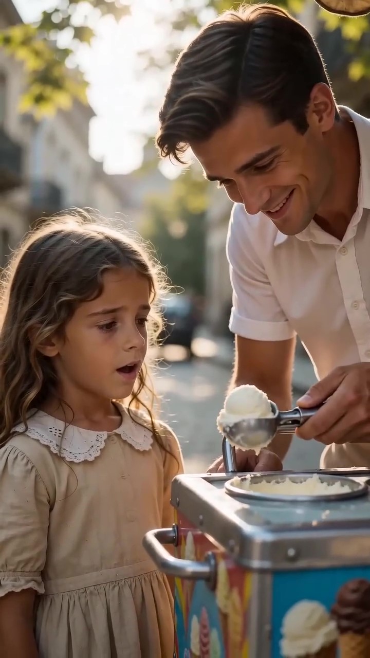 "He Gave a Hungry Girl a Free Ice Cream. 20 Years Later, She Returned to Collect a Debt." - Full Story
