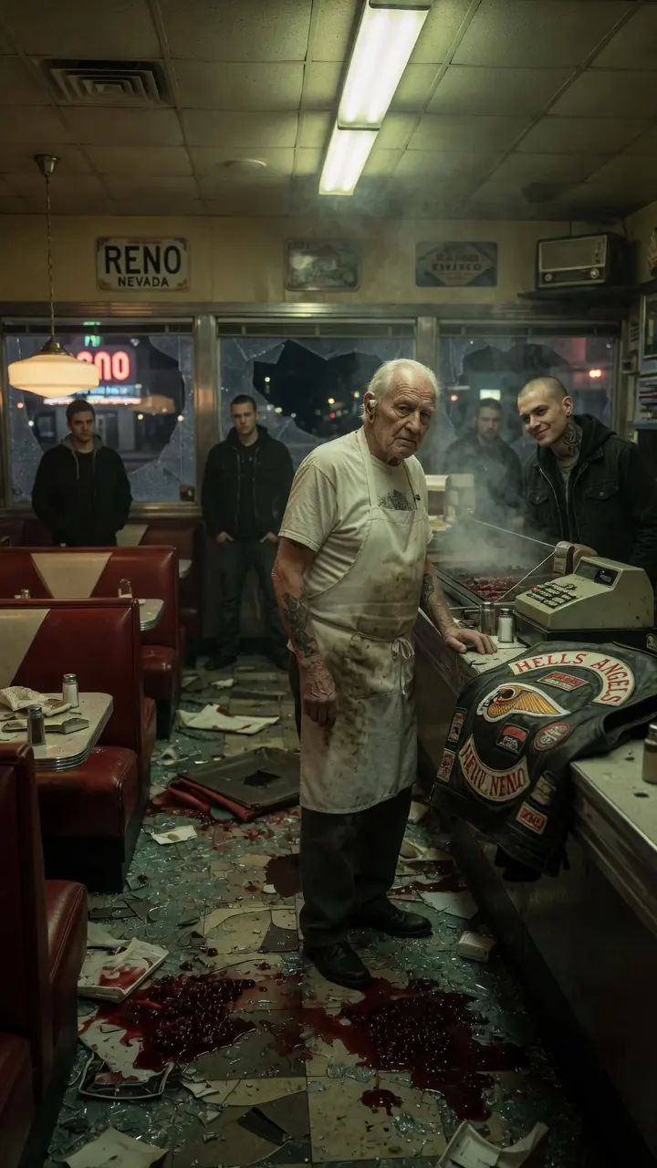 Four Thugs Smashed An Old Man’s Diner — Then He Picked Up A Rotary Phone