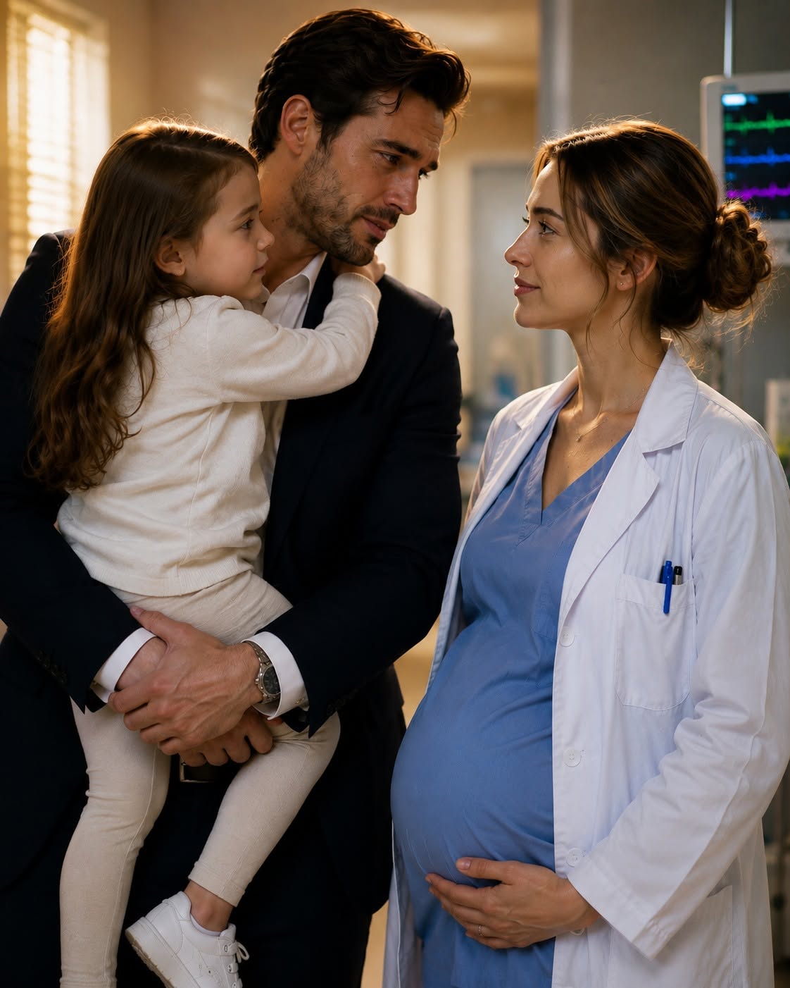 "My ex-boyfriend rushed into my ER carrying his injured little daughter, never expecting the doctor waiting for him to be the woman he abandoned six months earlier." - Full Story