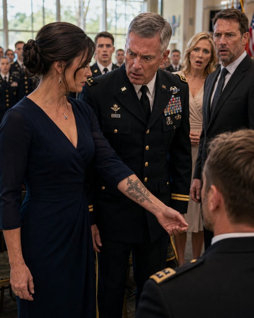 I Only Went To My Son’s Army Graduation To Sit Quietly In The Back Row And Cheer For Him… But The Moment A Lieutenant Colonel Spotted The Old Tattoo Hidden Beneath My Sleeve