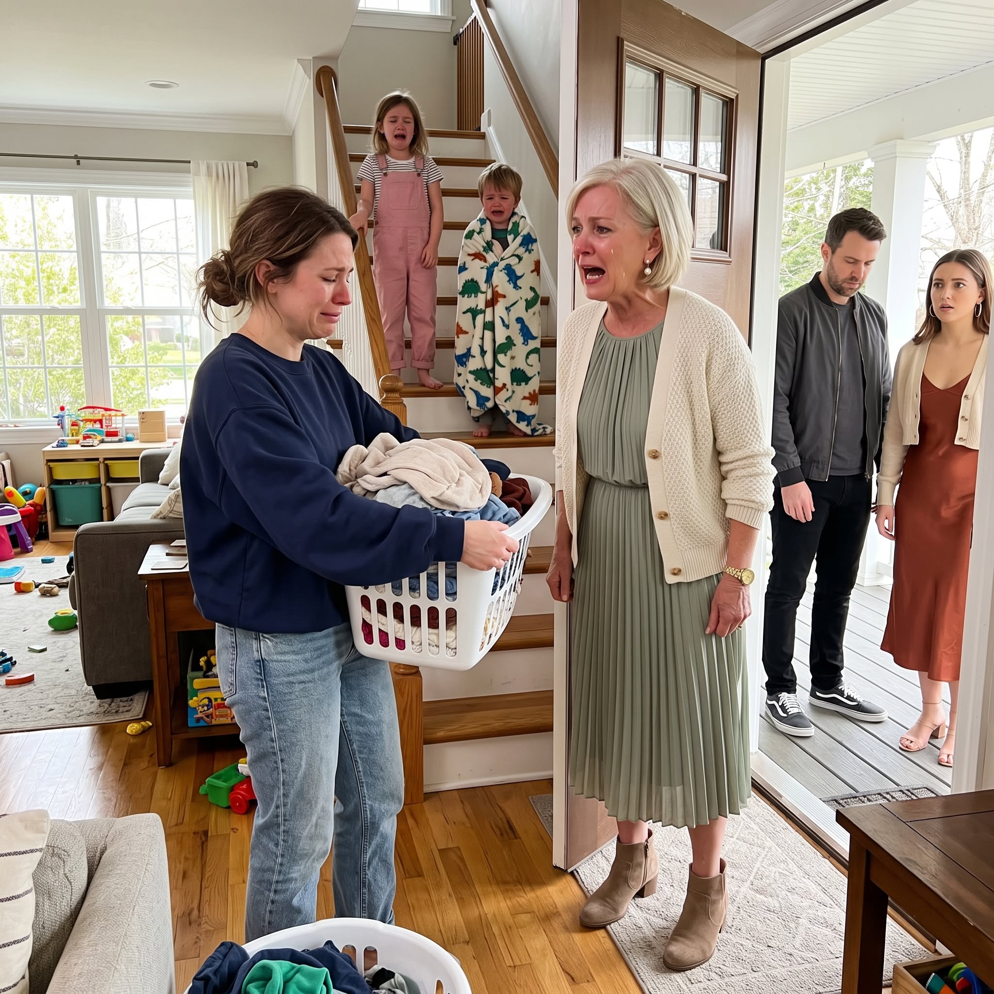 "My Mother-In-Law Came To Visit Her Grandkids, Completely Unaware That Her Son Had Already Abandoned Us For Another Woman." - Full Story