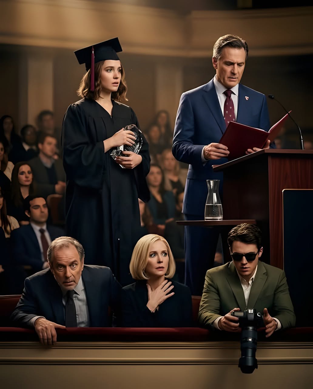 My father leaned toward my mother at my college graduation, looked straight at my wrinkled gown, and whispered, "We’re finally done wasting money on this failure.